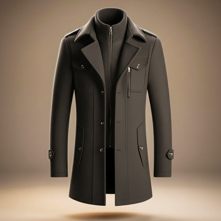 Cappotto in Lana Vergine Marco Legacy