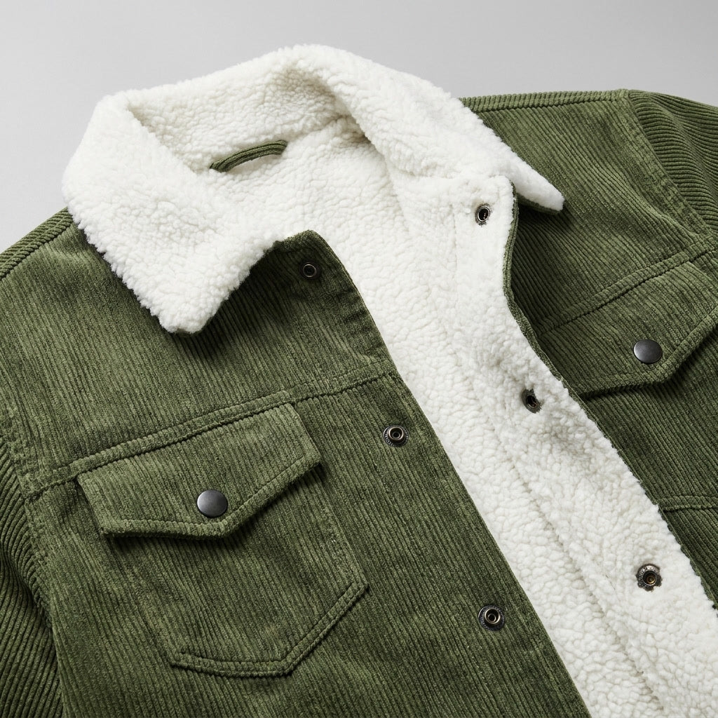 Veste en velours côtelé Rockwell