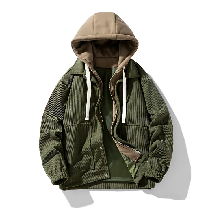 Veste en velours côtelé