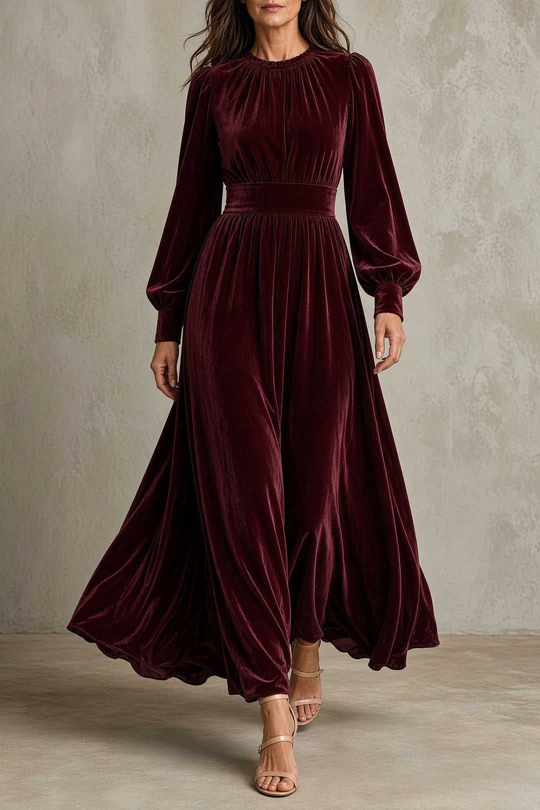 Robe en Velours Elena™
