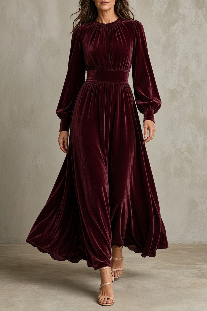 Robe en Velours Elena™