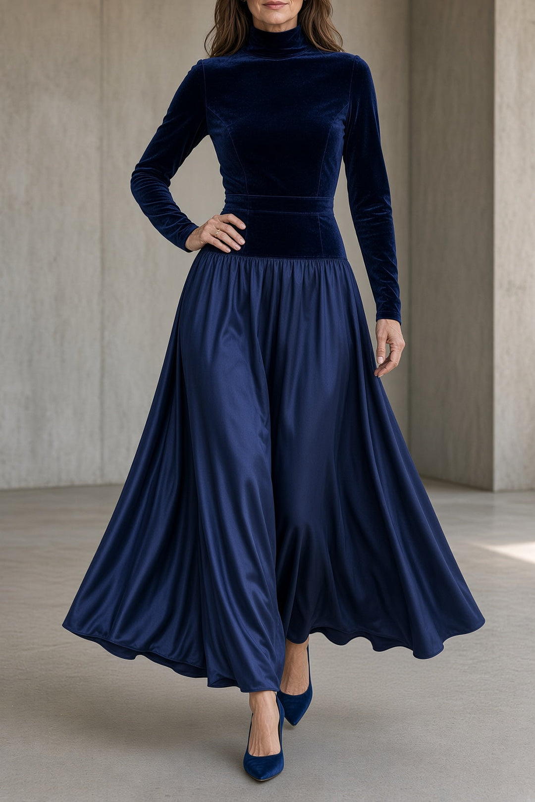 Robe en Velours Vivien™
