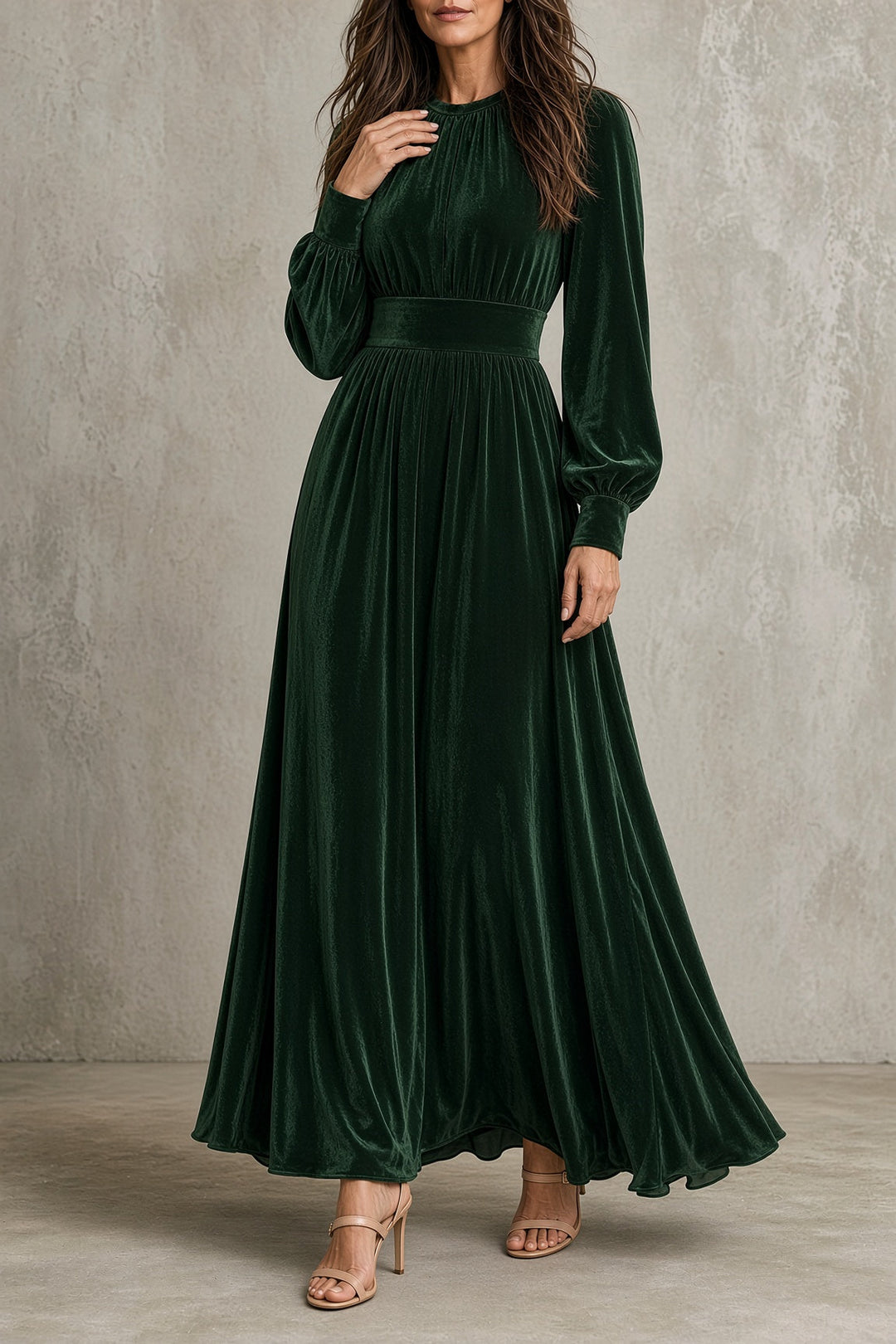Robe en Velours Elena™