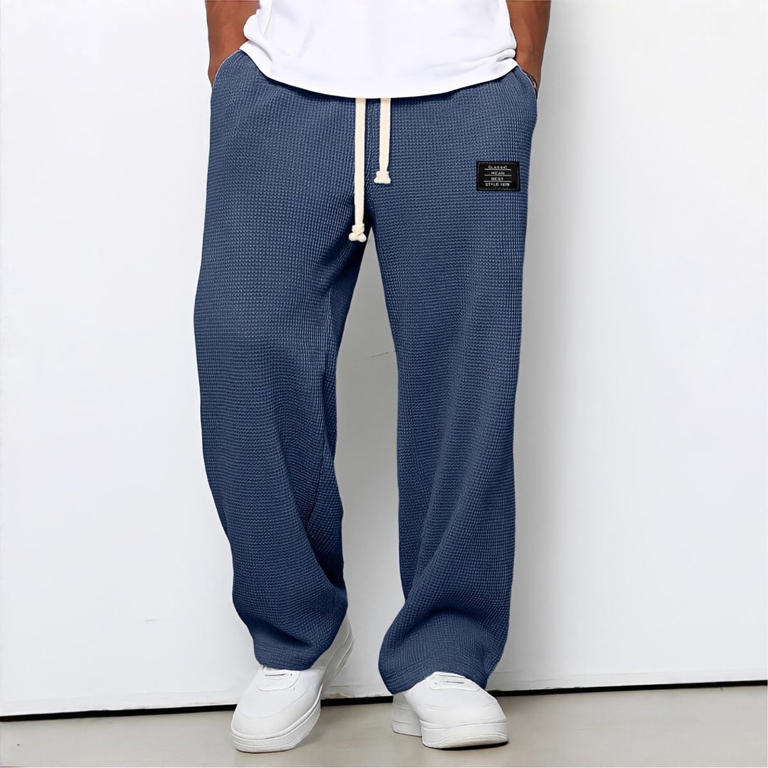 Pantalon Confortable pour Hommes avec Coupe Ample et Taille Ajustable