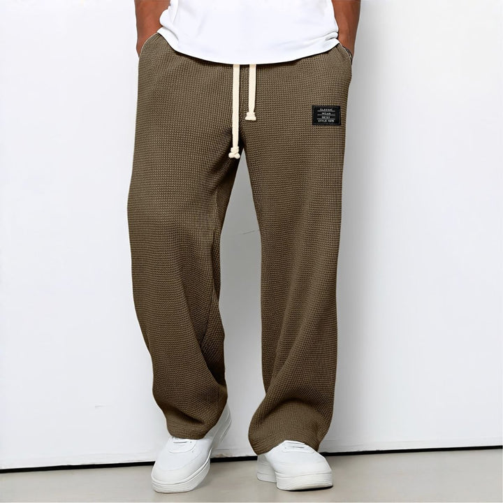 Pantalon Confortable pour Hommes avec Coupe Ample et Taille Ajustable