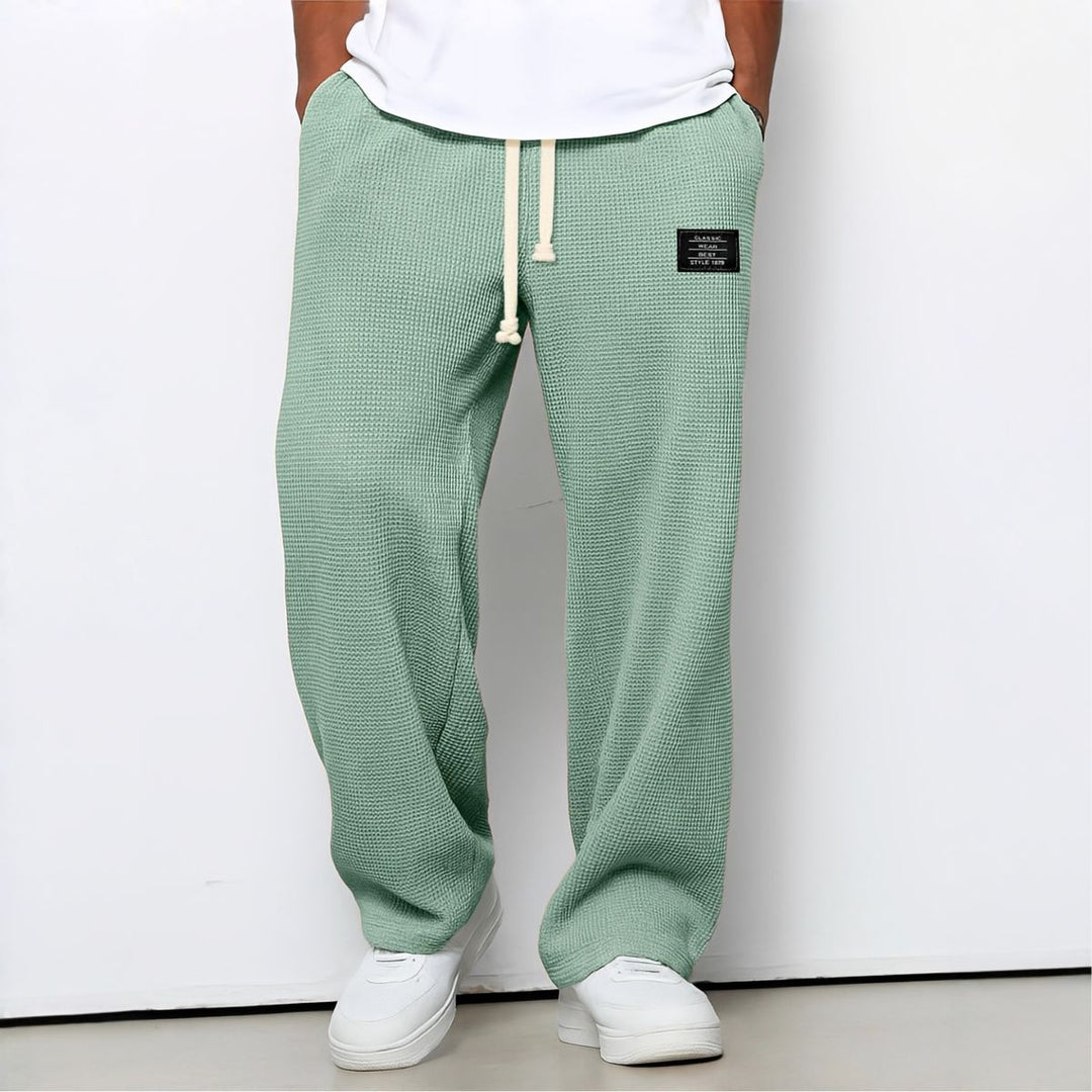 Pantalon Confortable pour Hommes avec Coupe Ample et Taille Ajustable