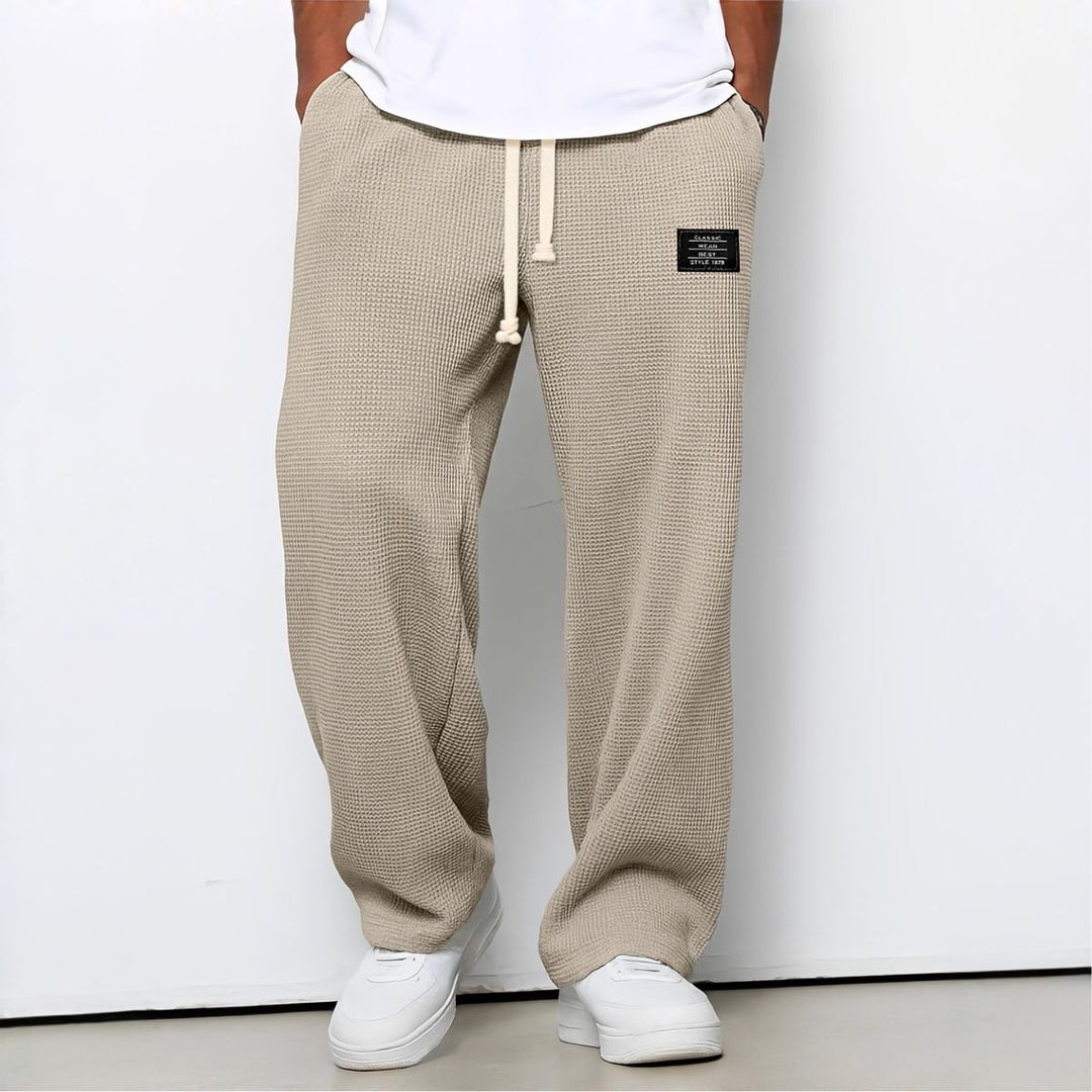 Pantalon Confortable pour Hommes avec Coupe Ample et Taille Ajustable