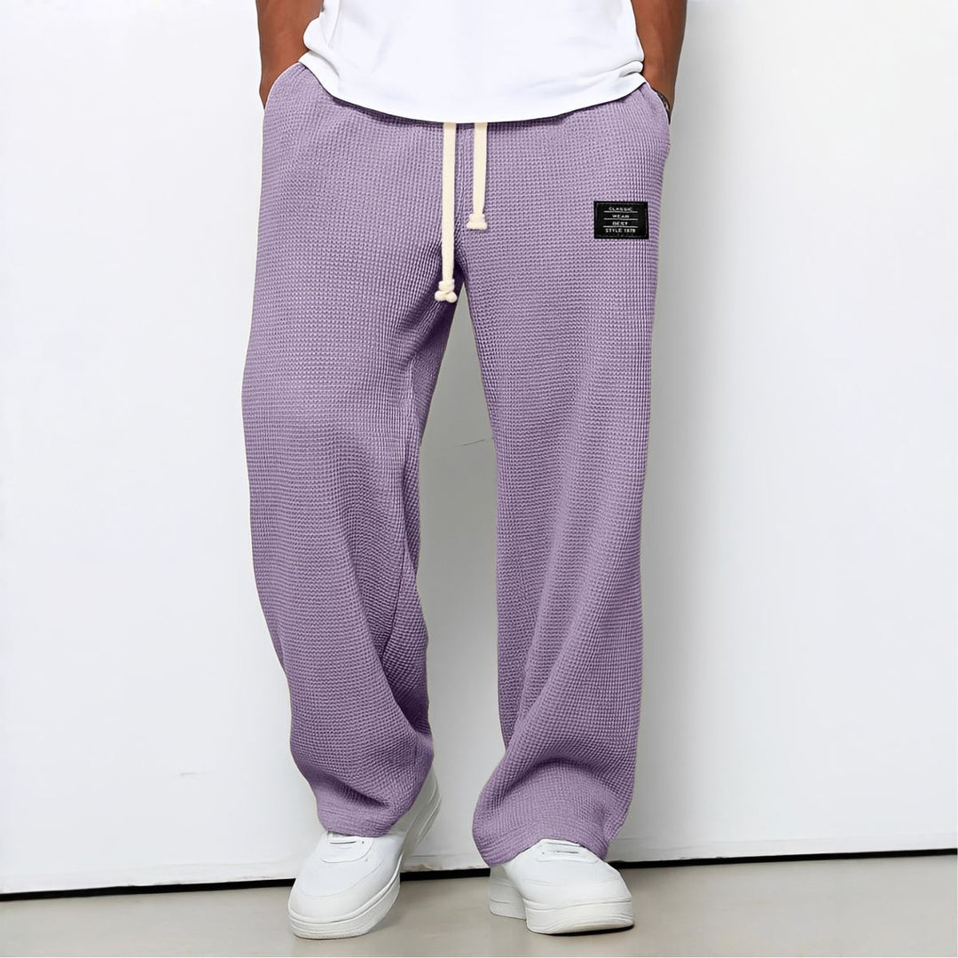 Pantalon Confortable pour Hommes avec Coupe Ample et Taille Ajustable