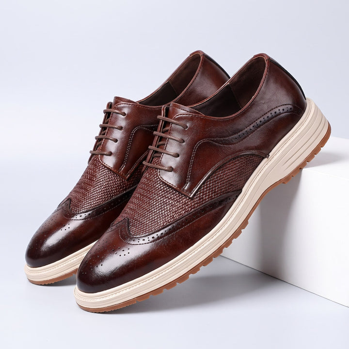 Derby en cuir Belvaro