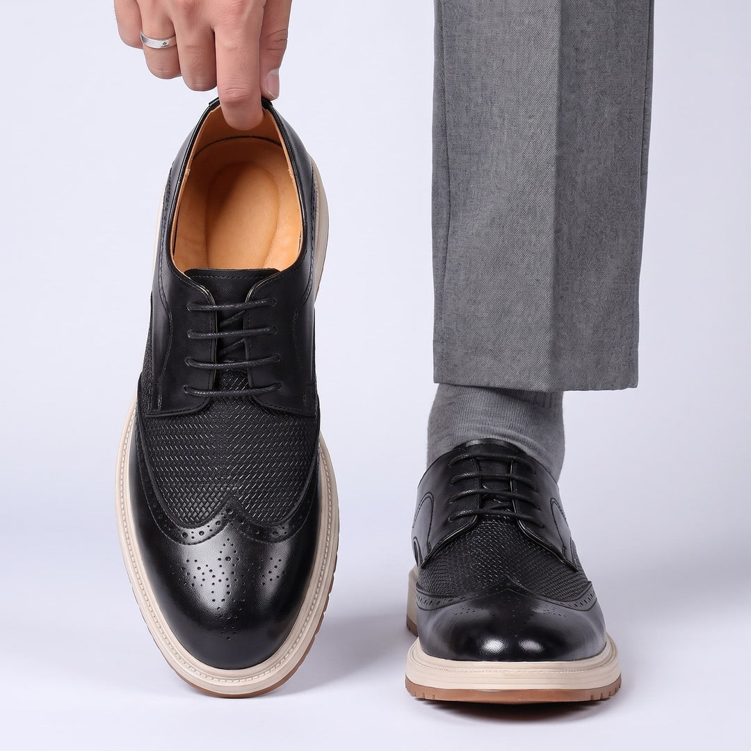 Derby en cuir Belvaro