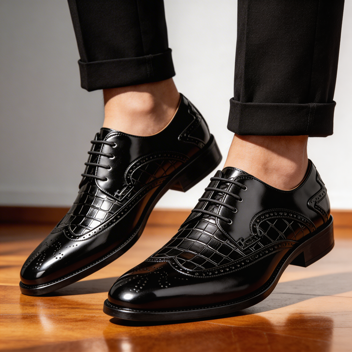 OXFORDS CROCO VERCELLI