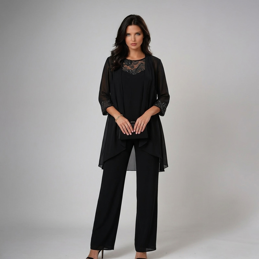 Iva™ Ensemble Élégant en Trois Pièces