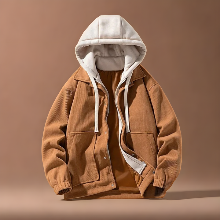 Veste en Velours Côtelé