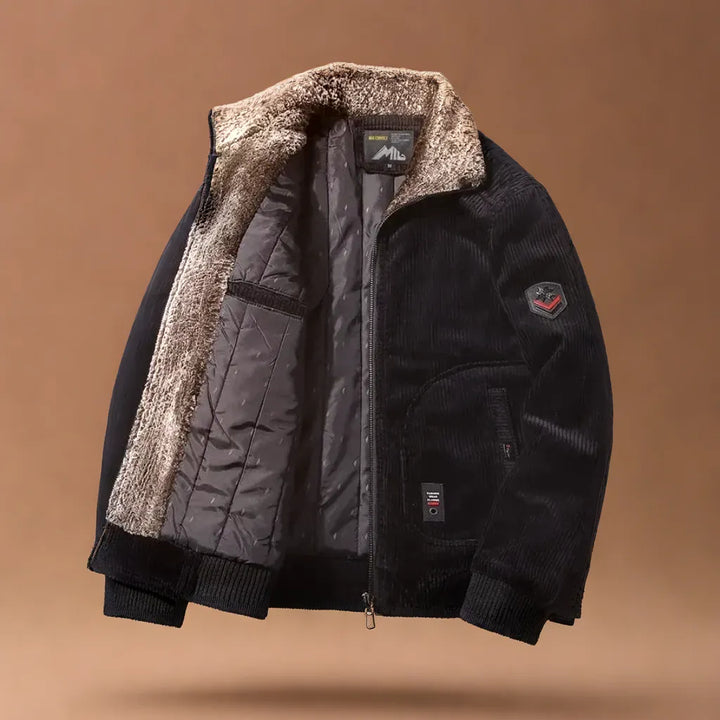 La Veste en Velours Côtelé