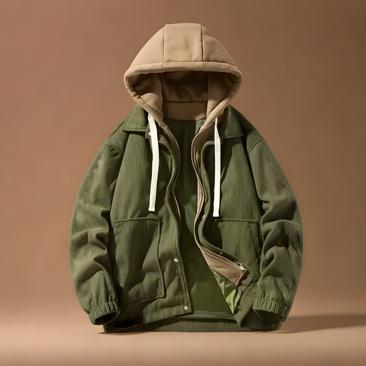 Veste en Velours Côtelé