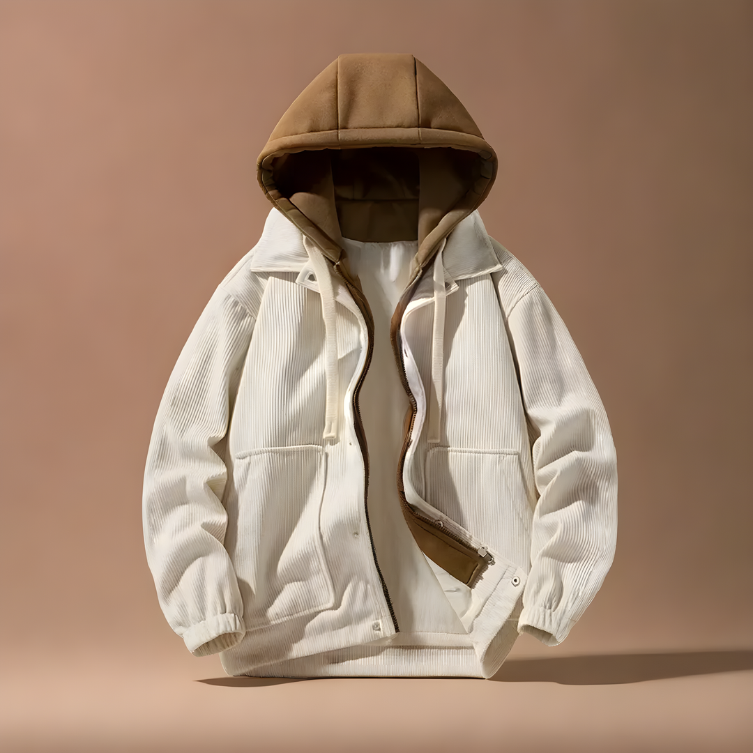 Veste en Velours Côtelé