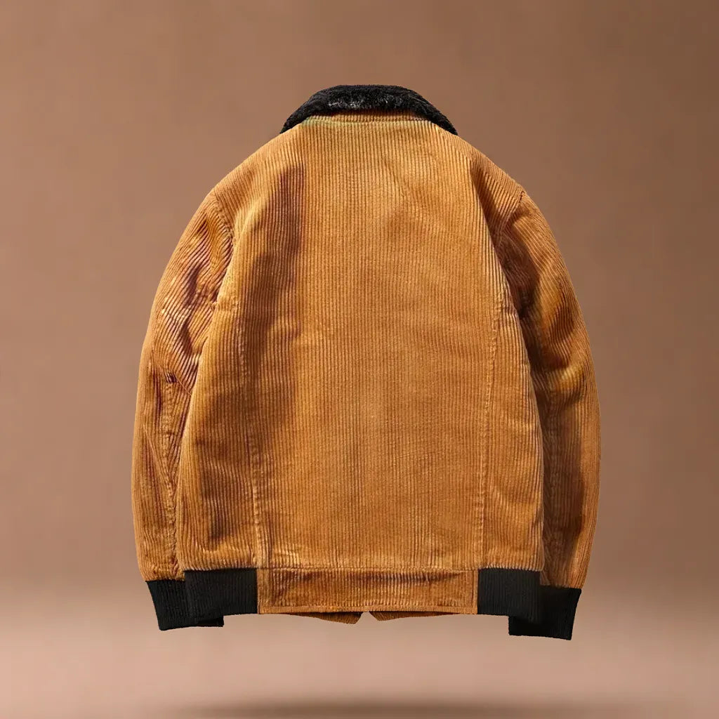 La Veste en Velours Côtelé