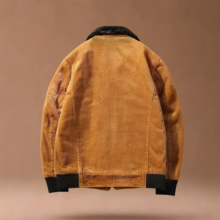 La Veste en Velours Côtelé