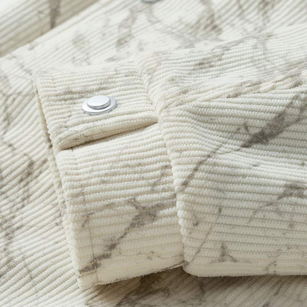 Veste en Velours Côtelé Everhart
