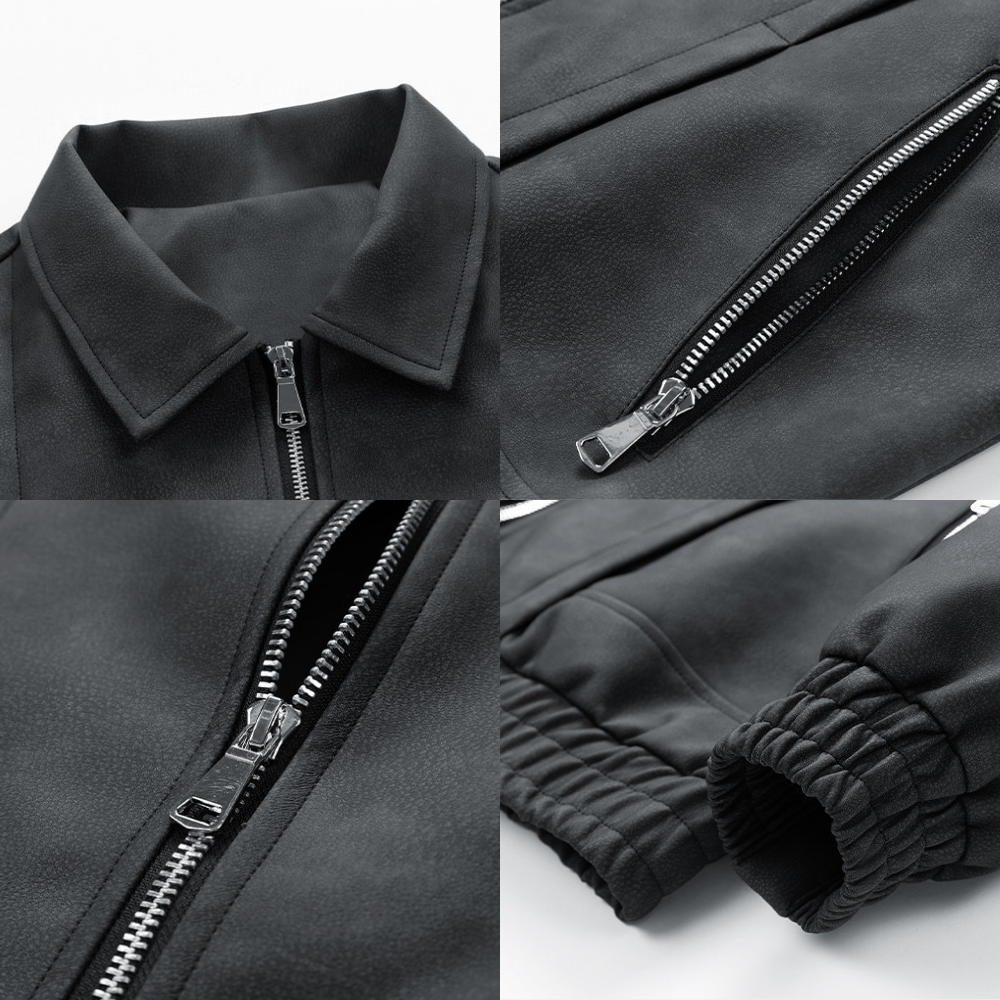 Veste en Suède Vintage Jackson