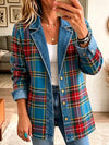 Giulia | Blazer en Denim à Carreaux pour Femmes