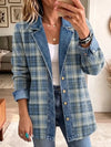 Sofia | Veste Casual en Denim avec Imprimé Rétro