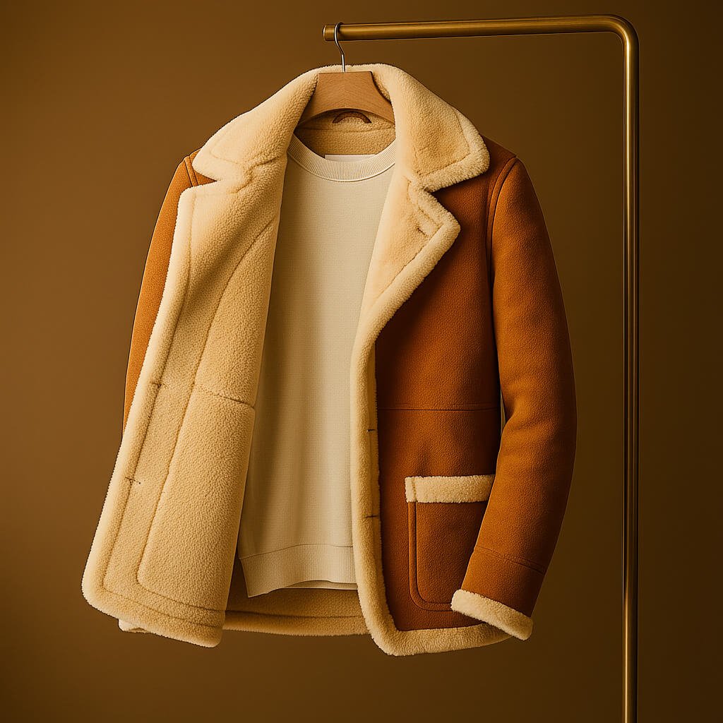 Giacca in Suede Prestige Wyatt