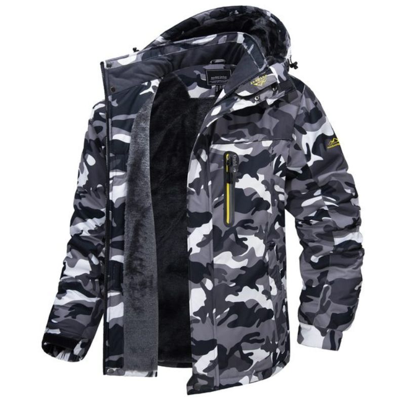 Veste d'hiver pour hommes avec tissu avancé