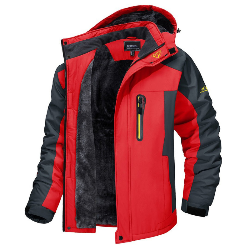 Veste d'hiver pour hommes avec tissu avancé