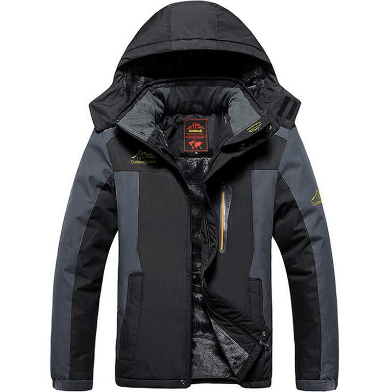 Veste d'hiver pour hommes avec tissu avancé