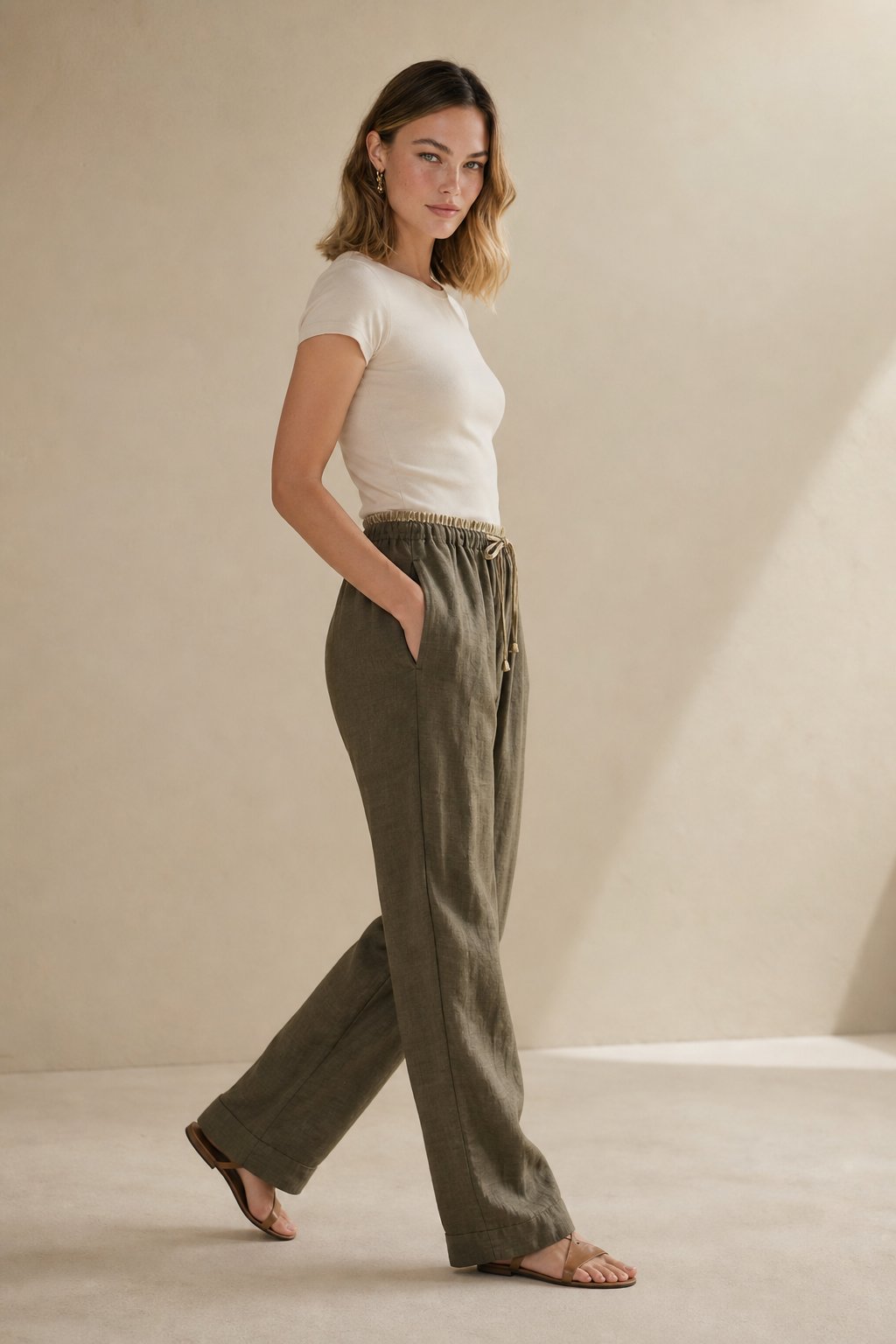 Pantalon en Lin Éline
