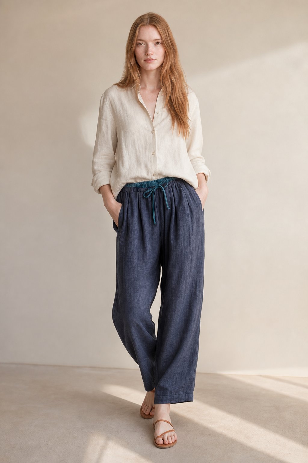 Pantalon en Lin Éline