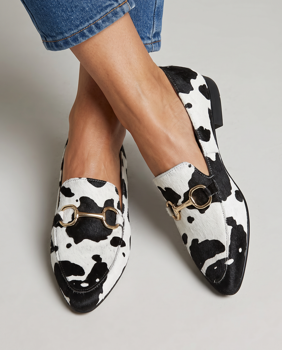 Mocassin imprimé animal