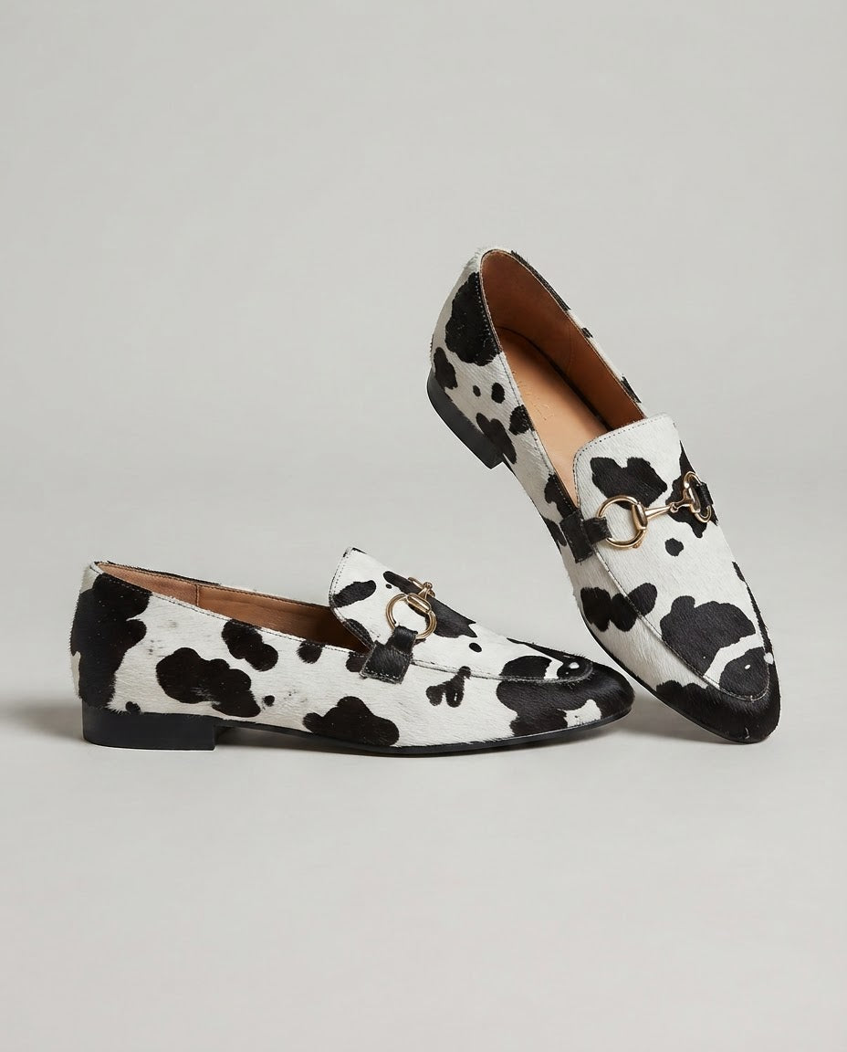 Mocassin imprimé animal