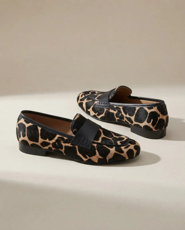 Mocassin Giulia — Girafe Abricot