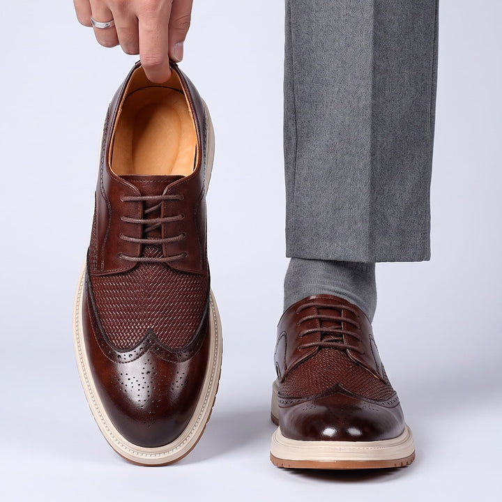 Derby en cuir Belvaro