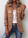 Sophie | Veste à volants en imprimé floral vintage bohème