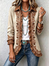 Dawncroft | Veste Ruffle Florale Bohémienne Vintage
