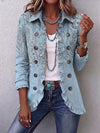 Valérie | Veste à volants en imprimé paisley vintage