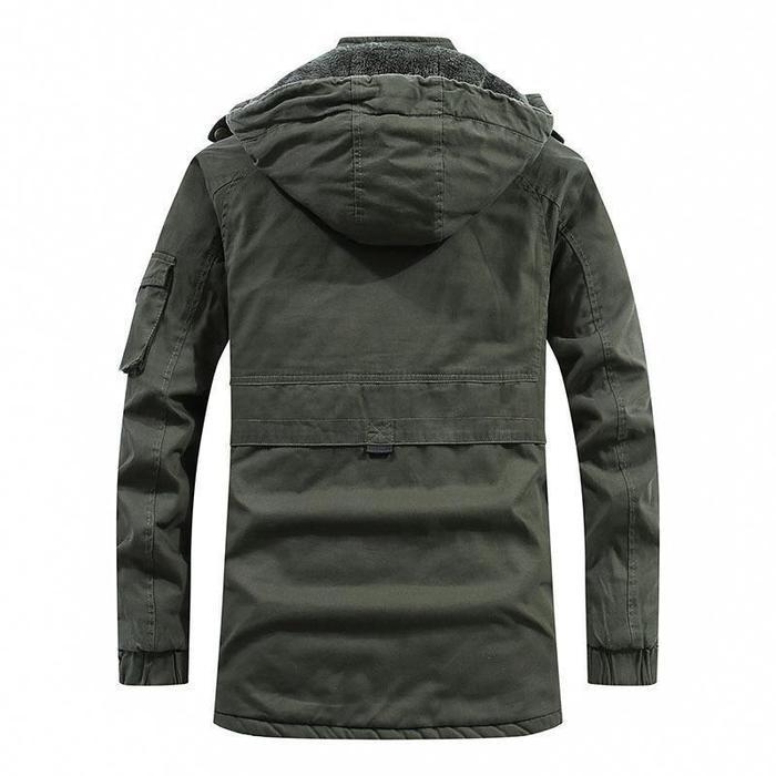 Manteau d'hiver chaud et élégant