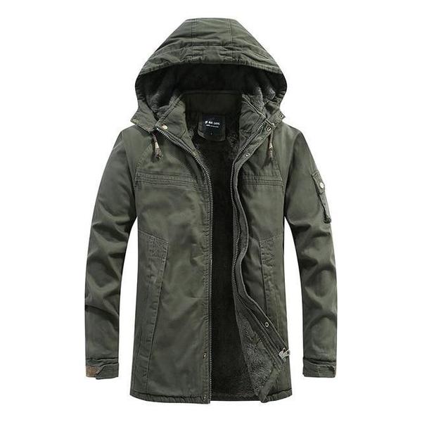Manteau d'hiver chaud et élégant