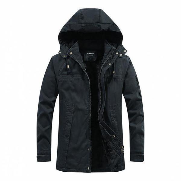 Manteau d'hiver chaud et élégant