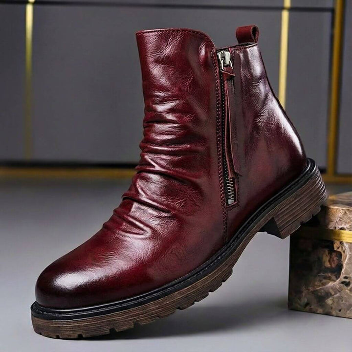 Bottes en Cuir Italien Walter