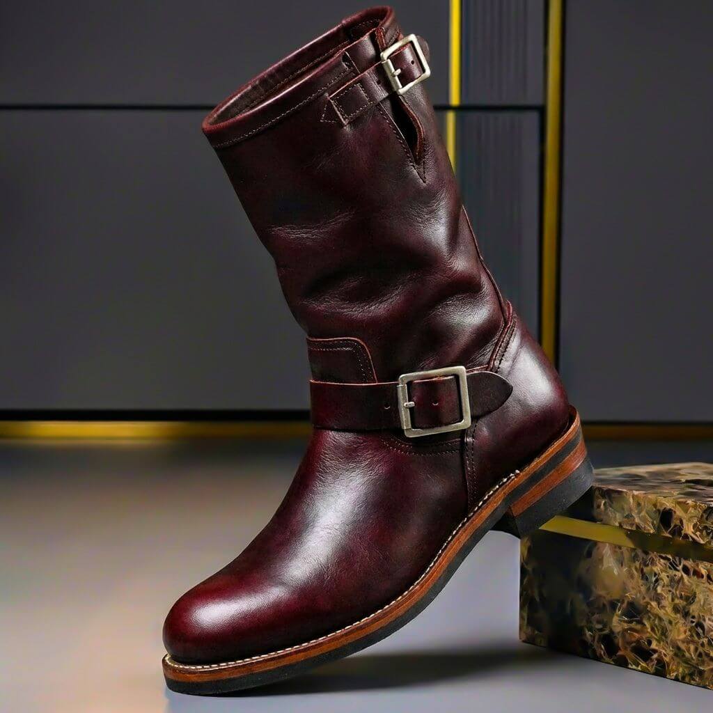 Bottes en Cuir Vintage Sullivan