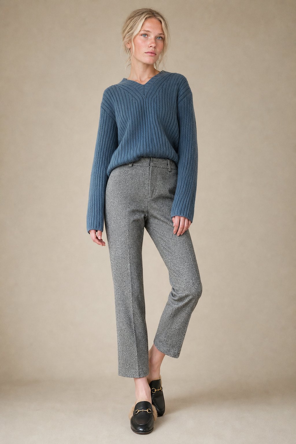 Pantalon en Laine Classique Torino pour Femmes