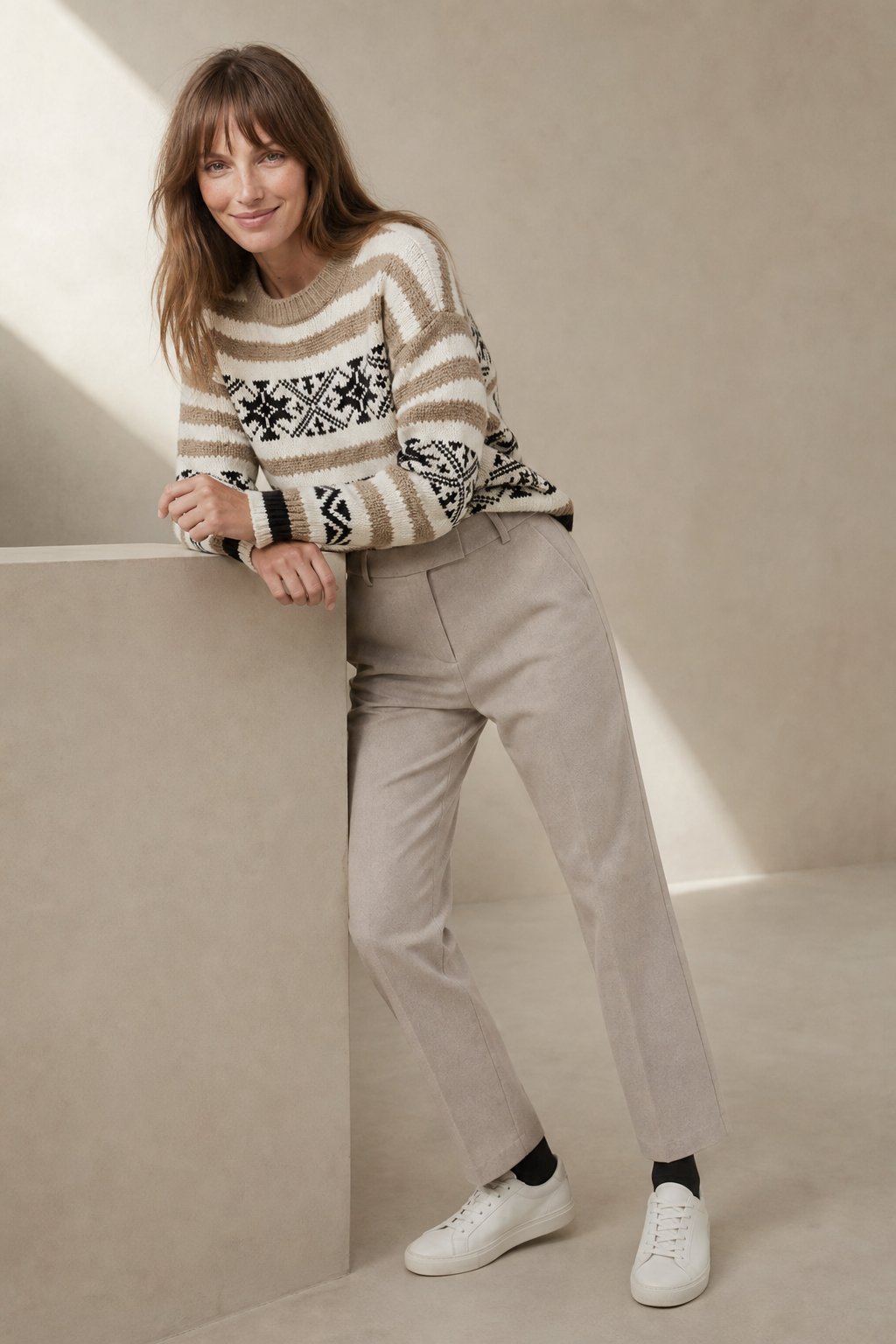 Pantalon en Laine Classique Torino pour Femmes