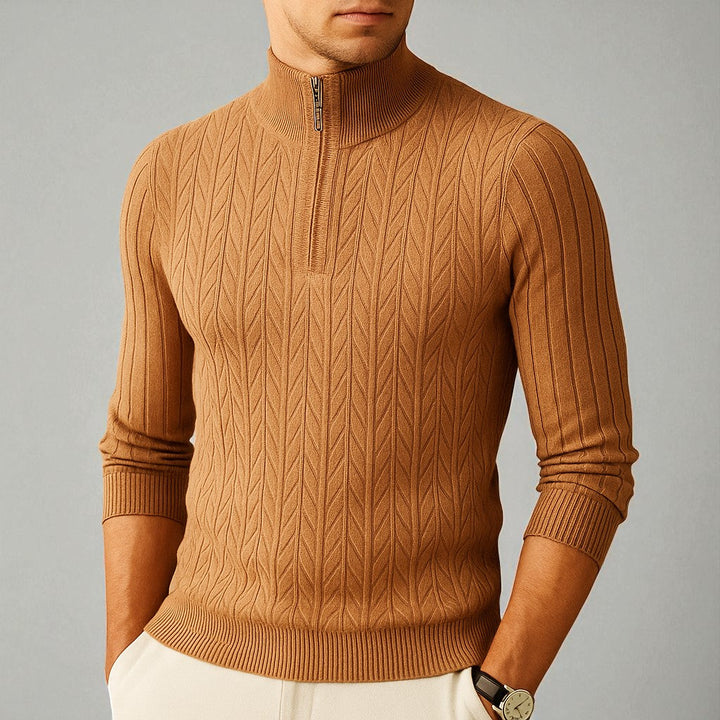 Pull à col zippé Valerio