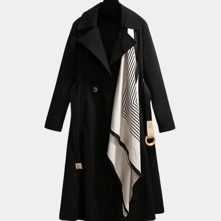 Clarice | Manteau Trench Midi Classique Ceinturé