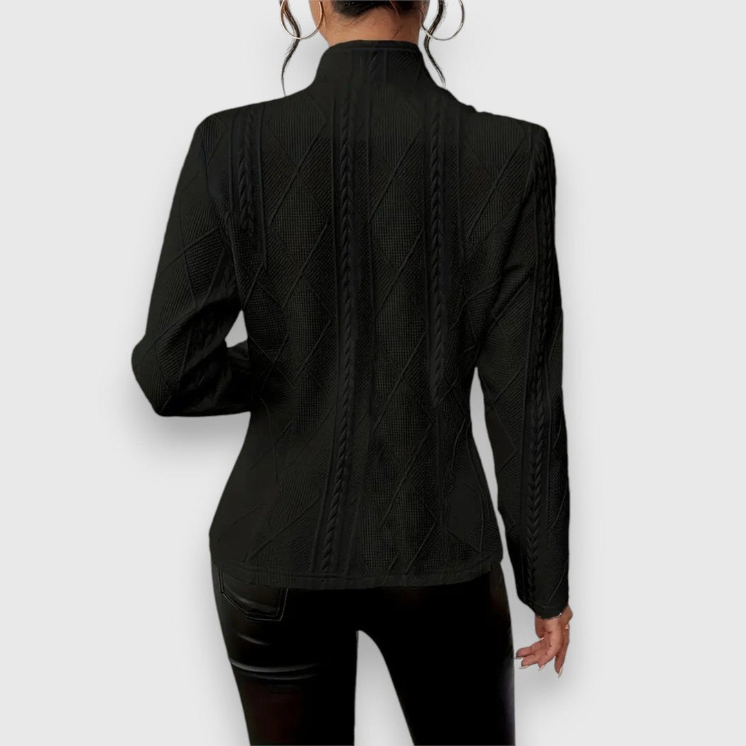Loretta | Cardigan Texturé à Boutons
