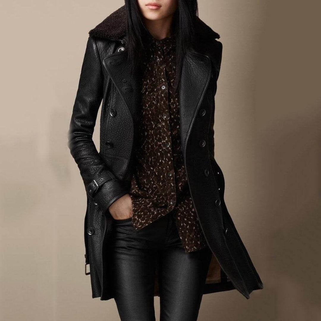 Selma | Trench Coat Structuré Croisé